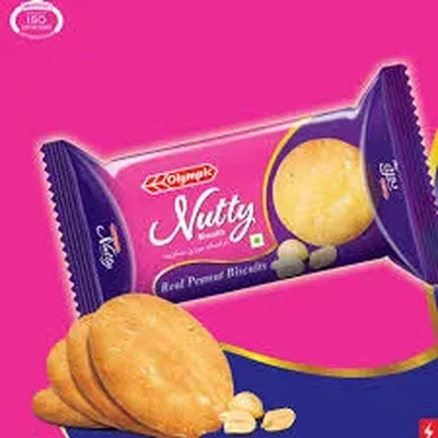 Olympic Nutty Real Peanut Biscuit-175gm